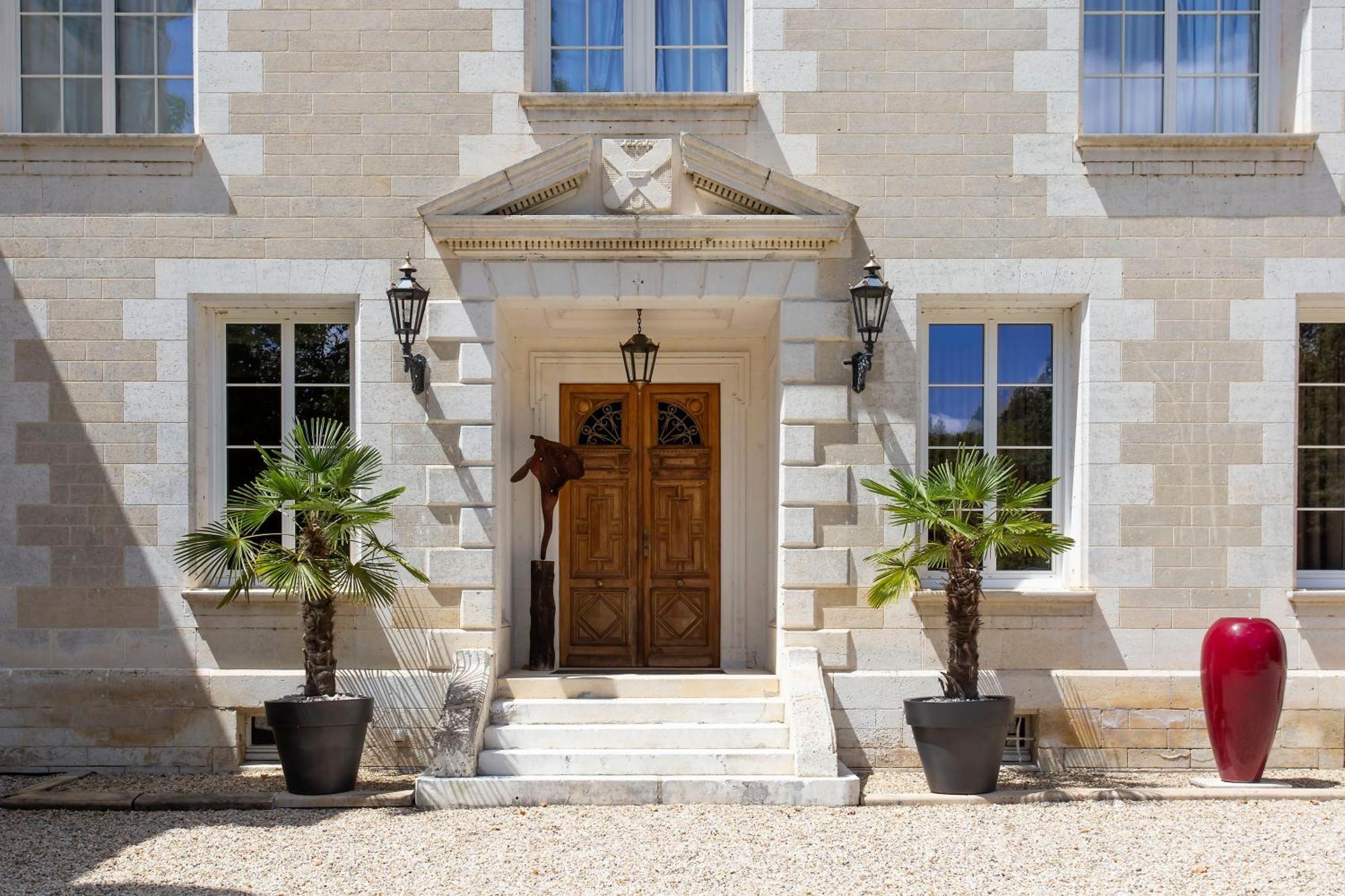 Chateau De Bellevue B&B Et Appartements Avec Piscine Saisonal Chauffee Et Chambres Partout Climatisees Saint-Avit  Luaran gambar